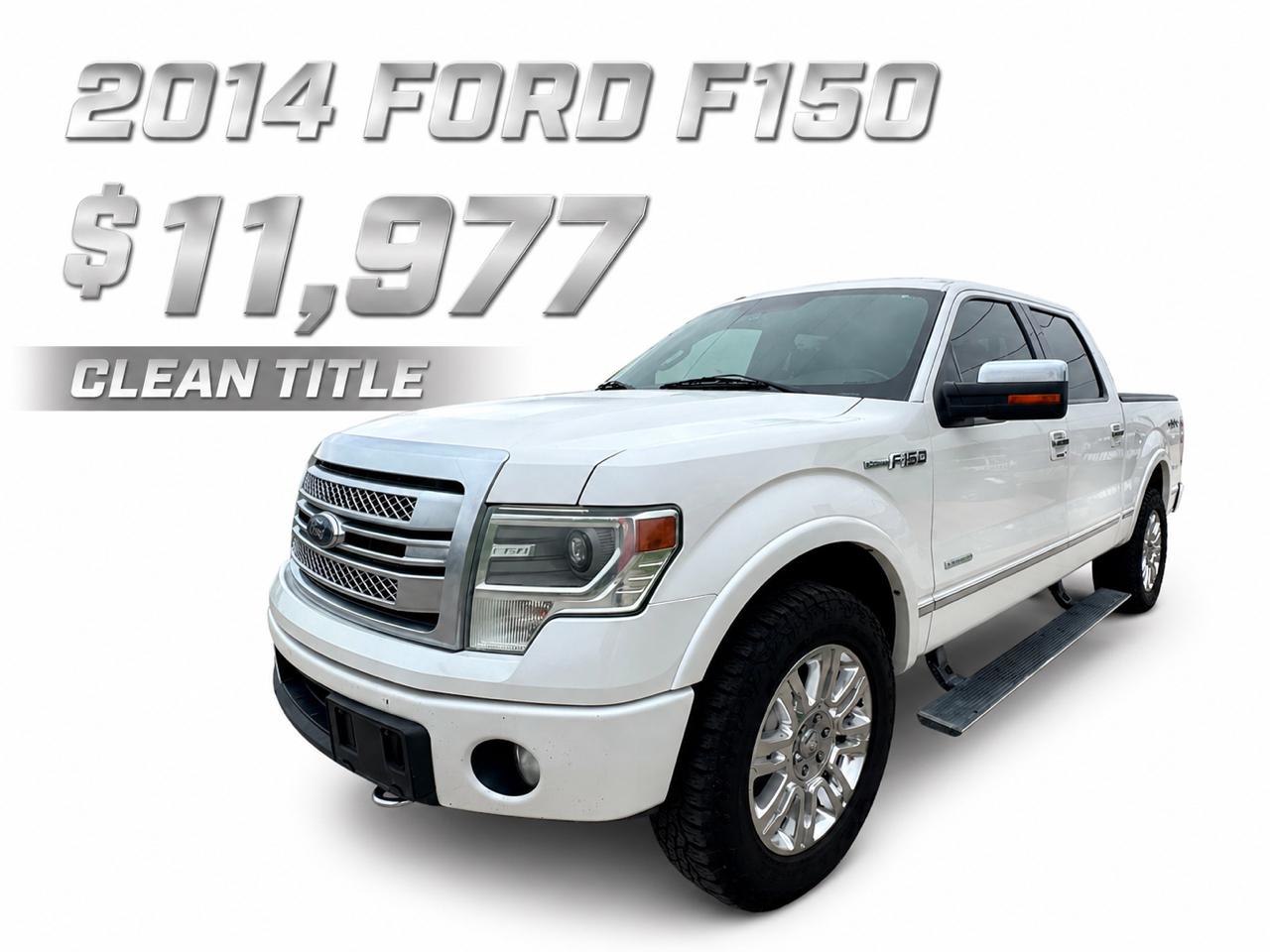 Ford F-150 Platinum SuperCrew 6.5-ft. Bed 4WD 2014