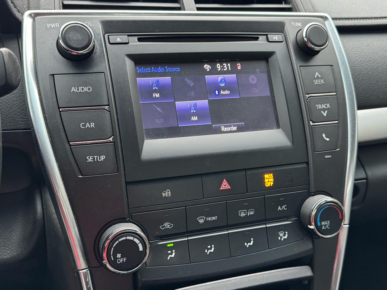 Toyota Camry XLE 2016