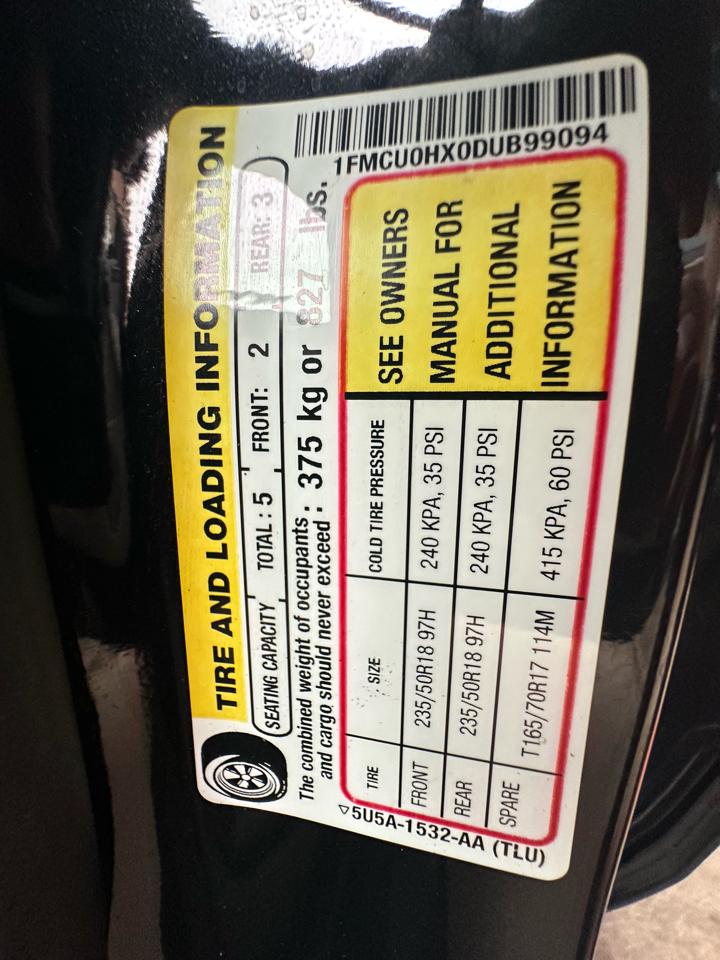 Ford Escape SEL FWD 2013