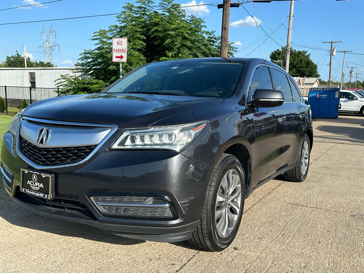 Acura MDX 9-Spd AT w/Tech Package 2016