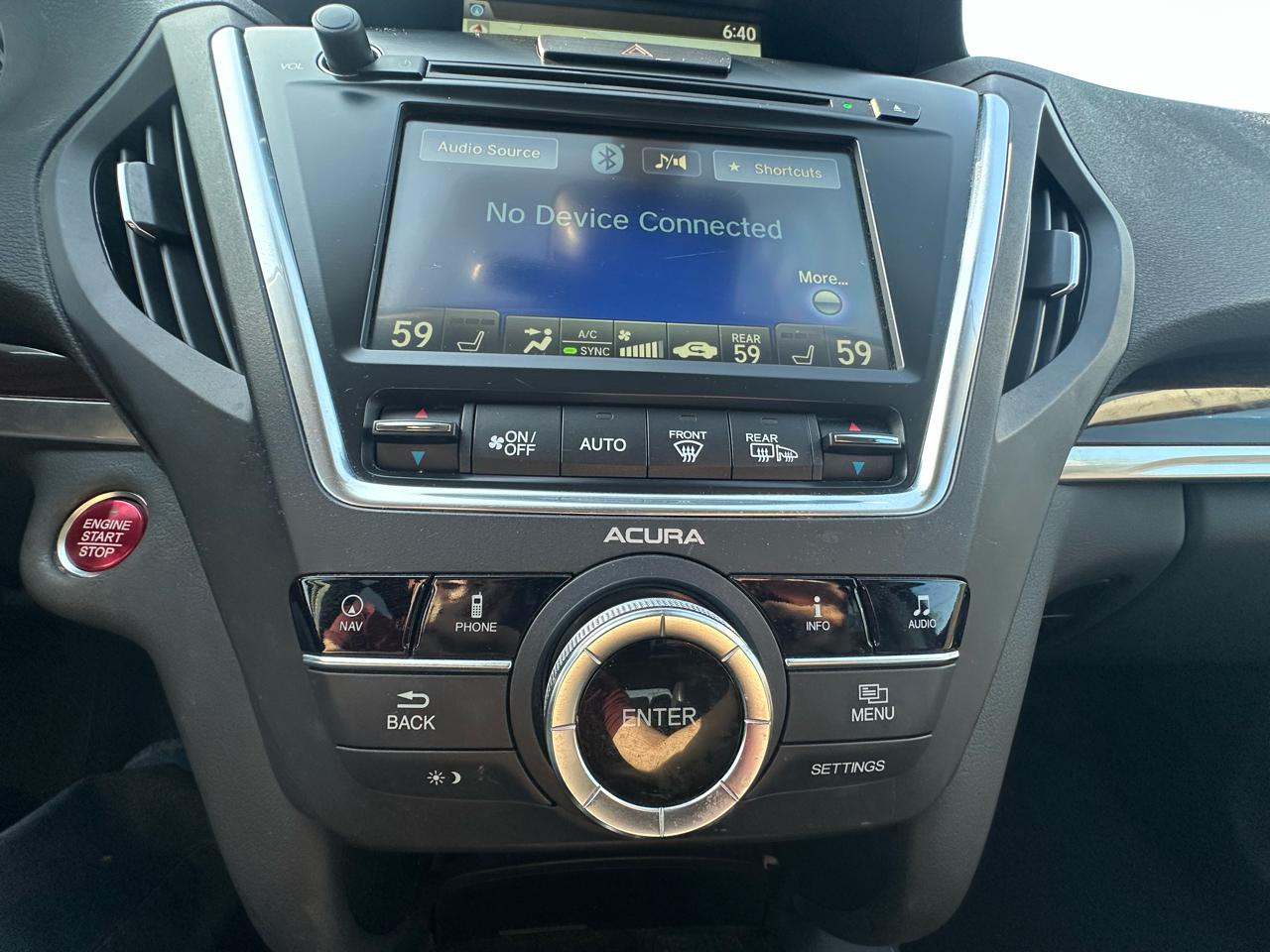 Acura MDX 9-Spd AT w/Tech Package 2016