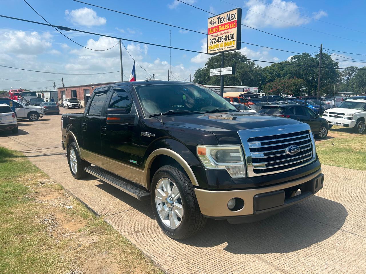 Black 2013 Ford F-150 Pickup Truck 4X2 Automatic