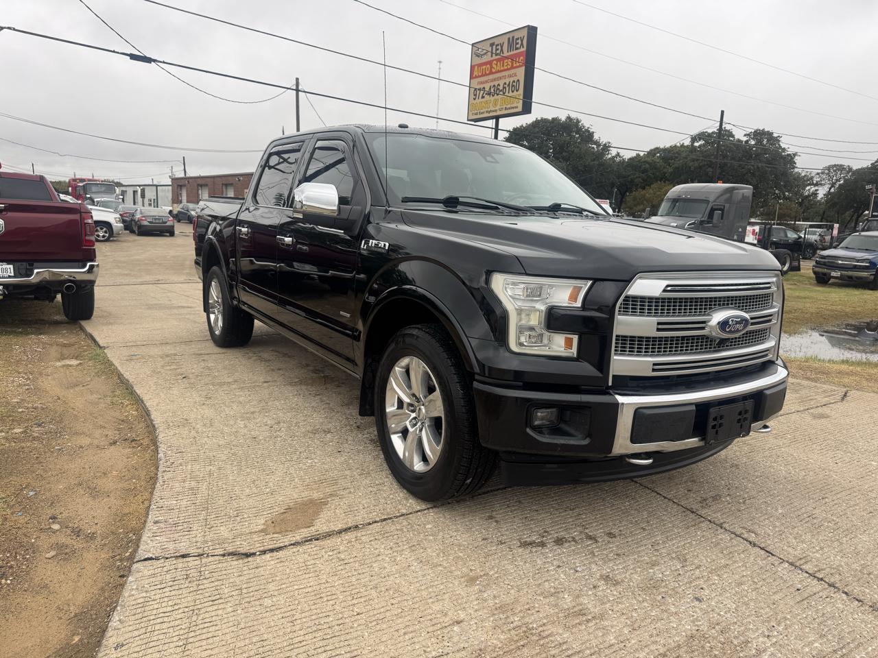 Ford F-150 Platinum SuperCrew 5.5-ft. Bed 4WD 2017