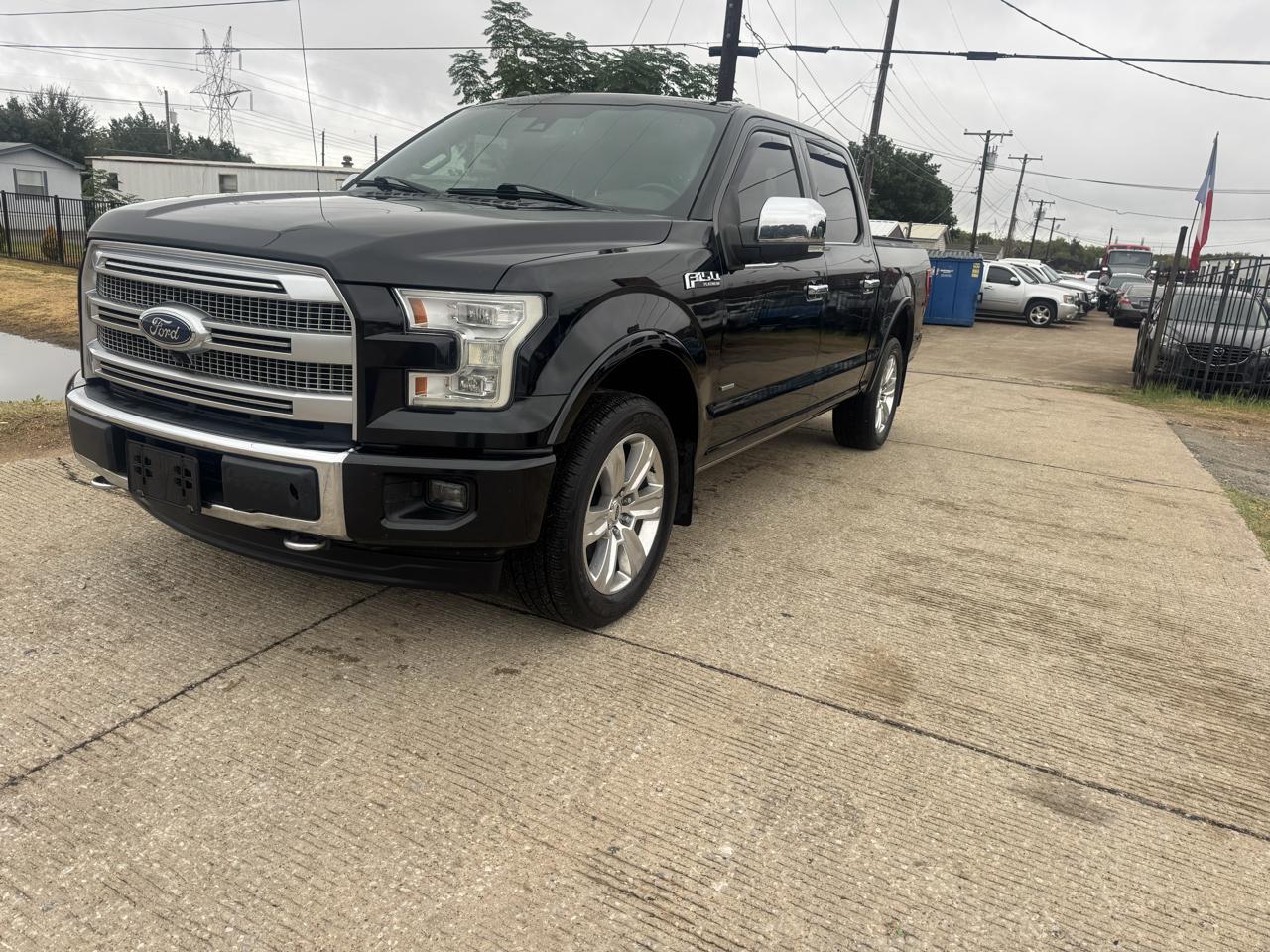 Ford F-150 Platinum SuperCrew 5.5-ft. Bed 4WD 2017