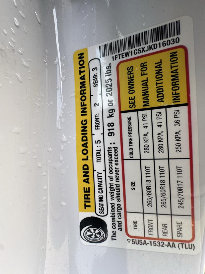 Ford F-150 XLT SuperCrew 5.5-ft. Bed 2WD 2018