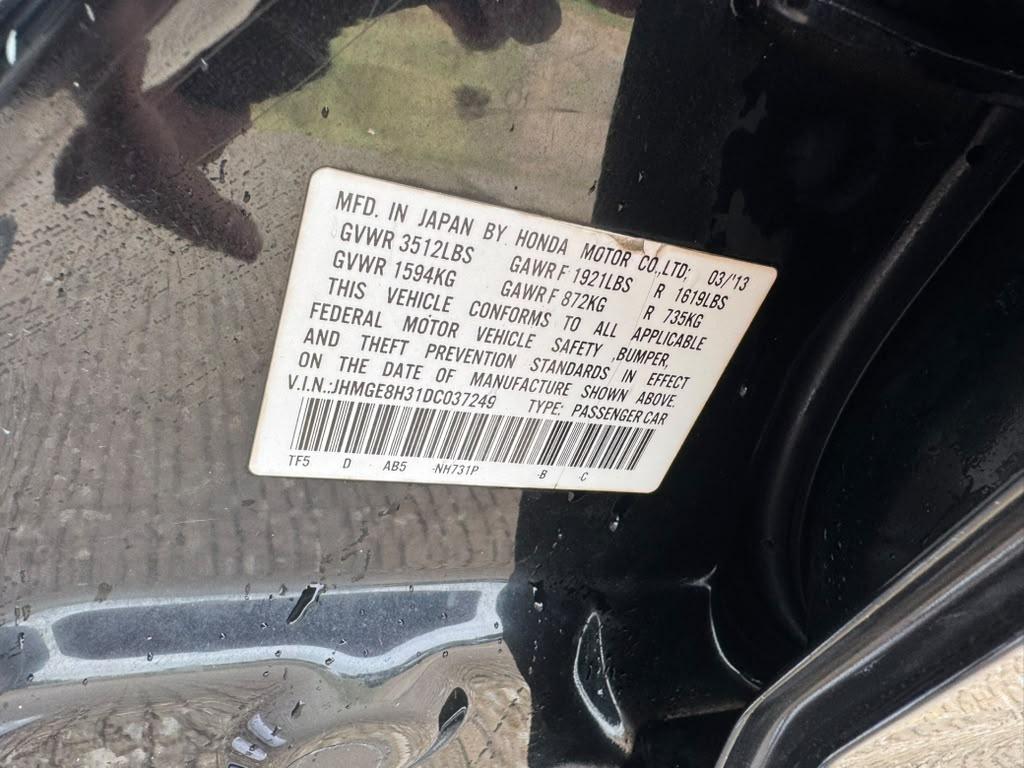 Honda Fit 5-Speed AT 2013