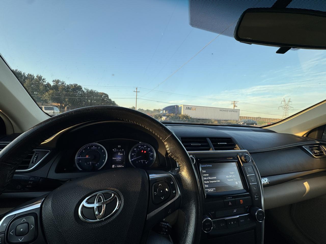 Toyota Camry SE 2017