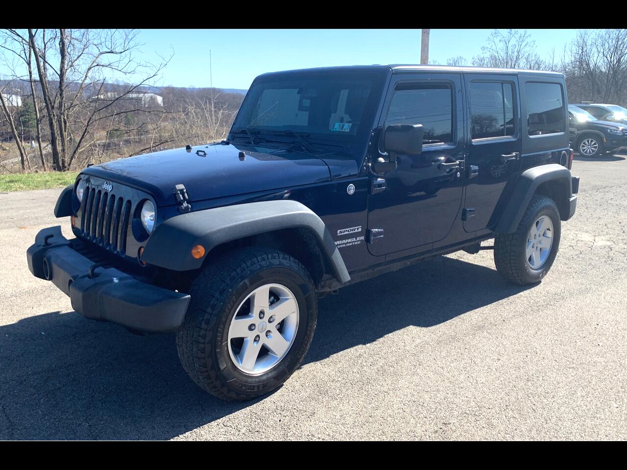 Used 2013 Jeep Wrangler Unlimited 4WD 4dr Sport for Sale in Morgantown WV  26505 Mileground Pre-Owned Motors, Inc.