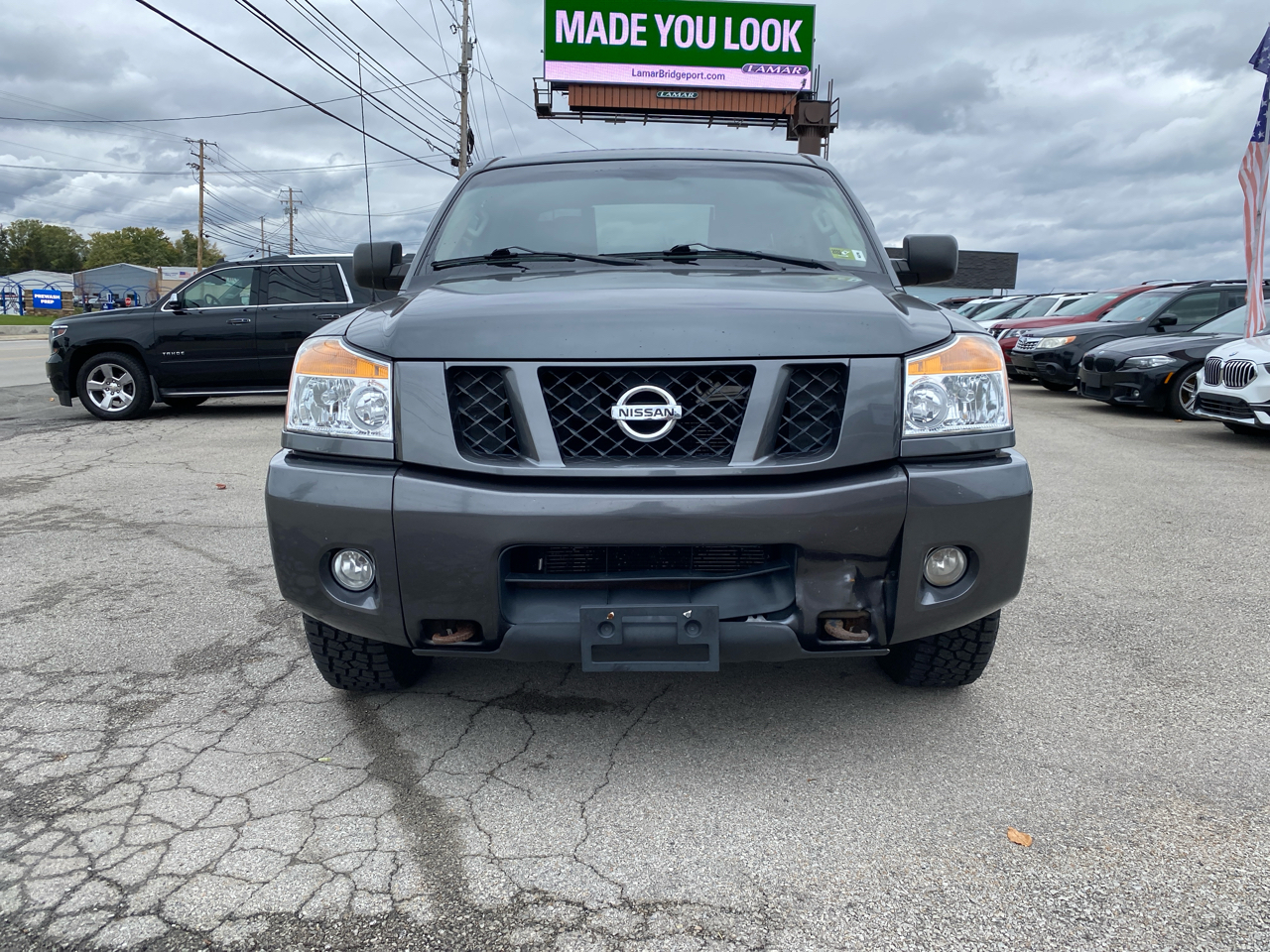 Nissan Titan 4WD Crew Cab SWB PRO-4X 2012