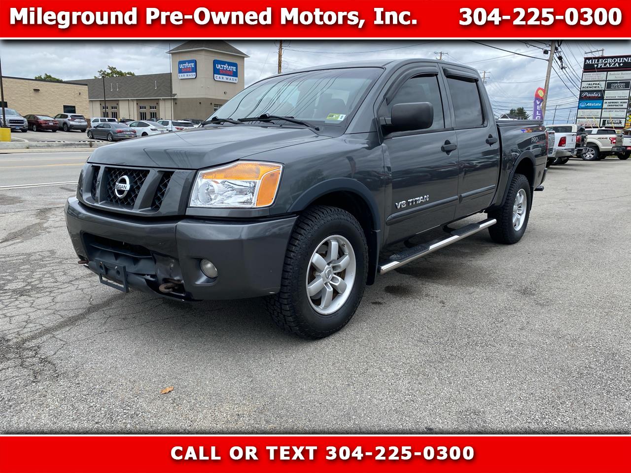 Nissan Titan 4WD Crew Cab SWB PRO-4X 2012