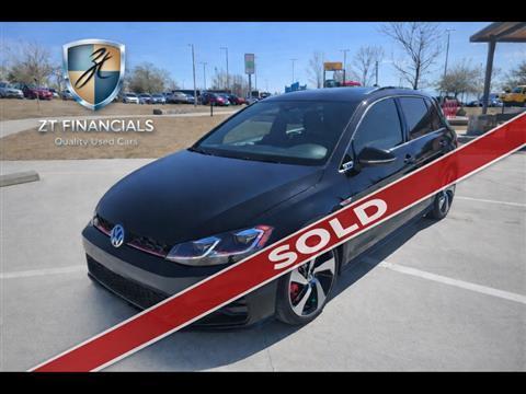 2020 Volkswagen Golf GTI 2.0T 4-Door Autobahn Manual