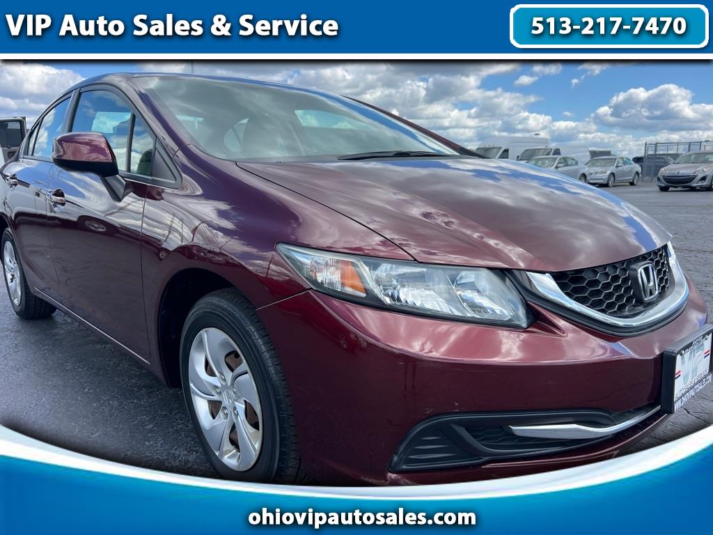 Honda Civic LX Sedan 5-Speed AT 2013