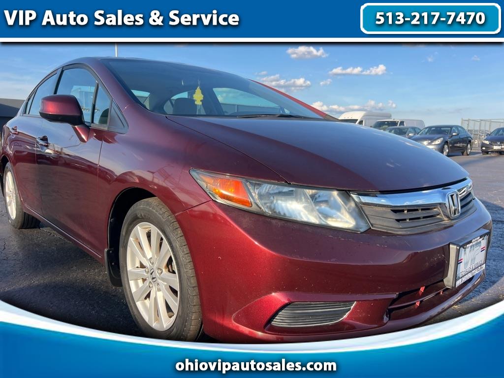 2012 Honda Civic EX Sedan 5-Speed AT