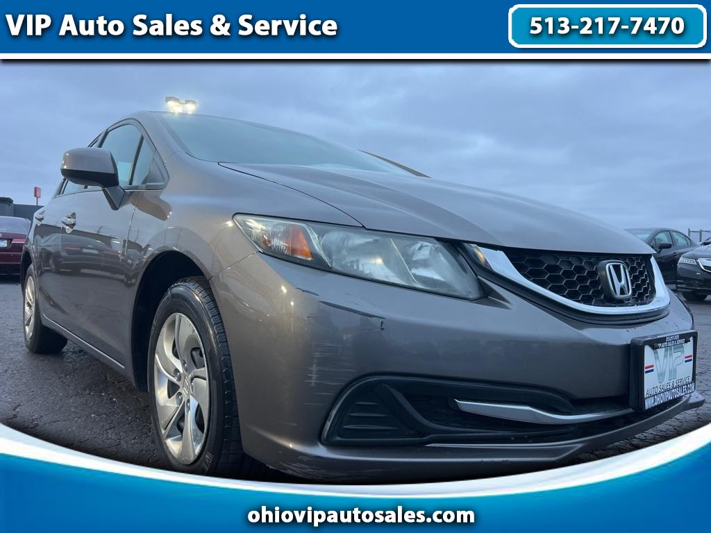 2013 Honda Civic LX Sedan 5-Speed AT