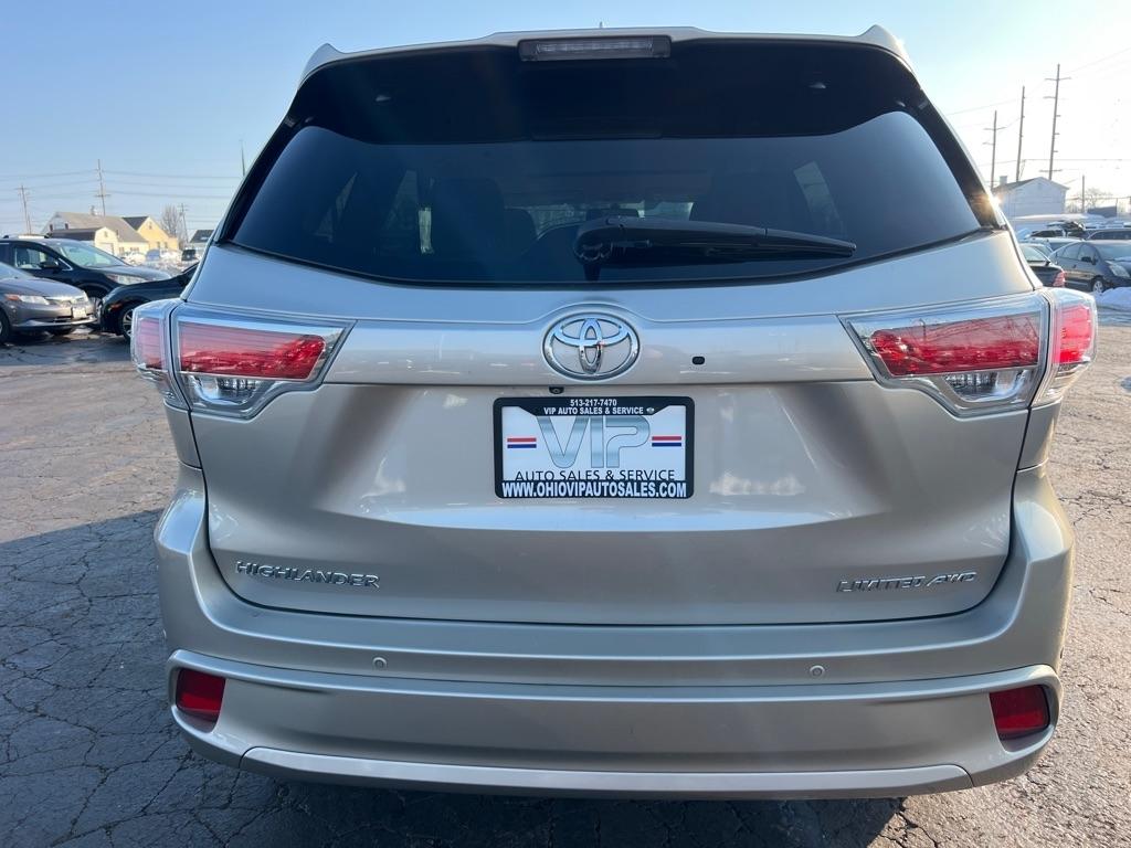 Toyota Highlander Limited AWD V6 2015