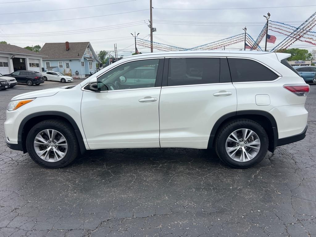 Toyota Highlander XLE AWD V6 2014