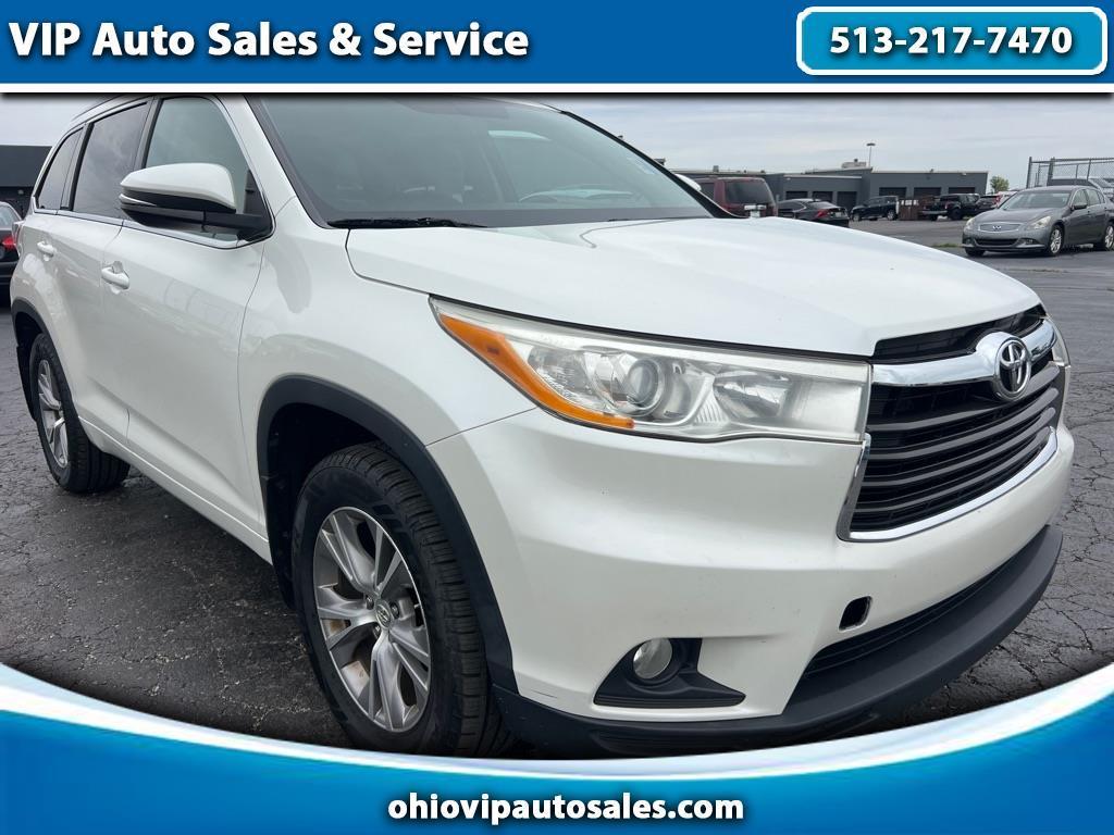 Toyota Highlander XLE AWD V6 2014