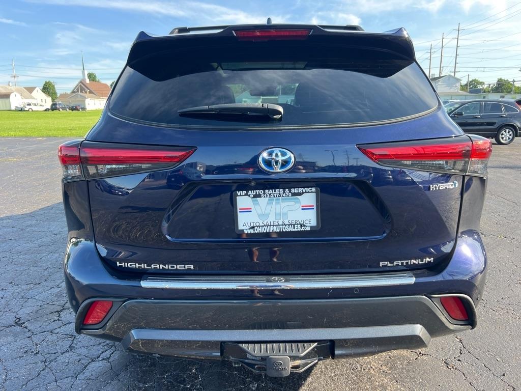 Toyota Highlander Hybrid Platinum AWD (Natl) 2022