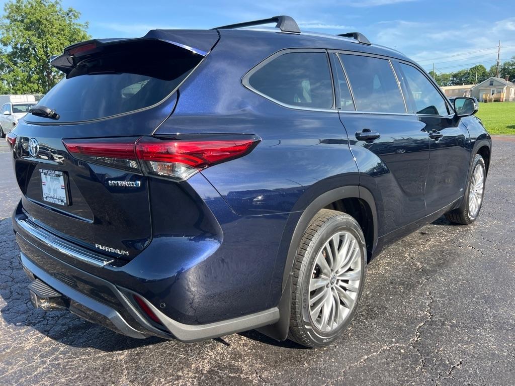 Toyota Highlander Hybrid Platinum AWD (Natl) 2022