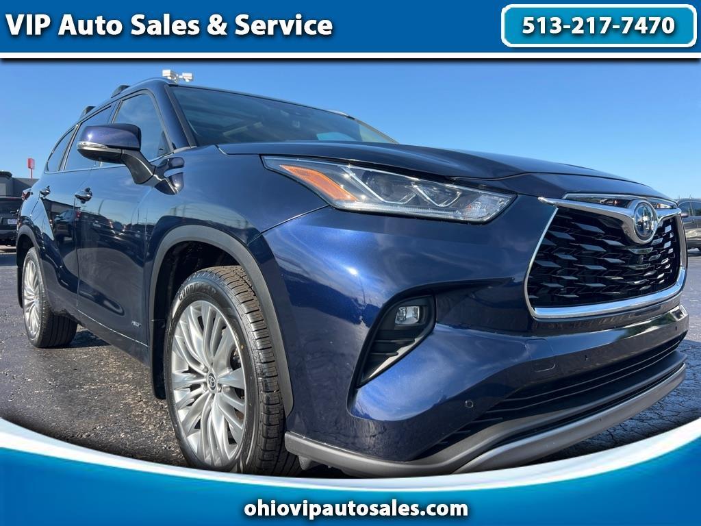 Toyota Highlander Hybrid Platinum AWD (Natl) 2022