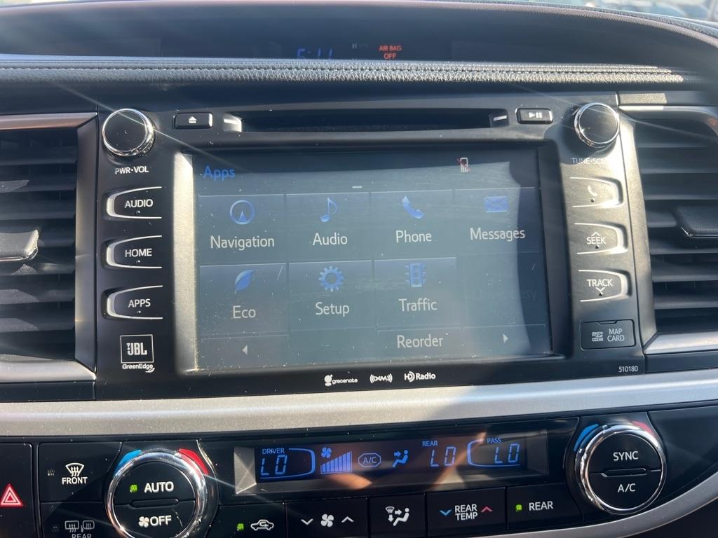 Toyota Highlander Hybrid Limited V6 AWD (Natl) 2017