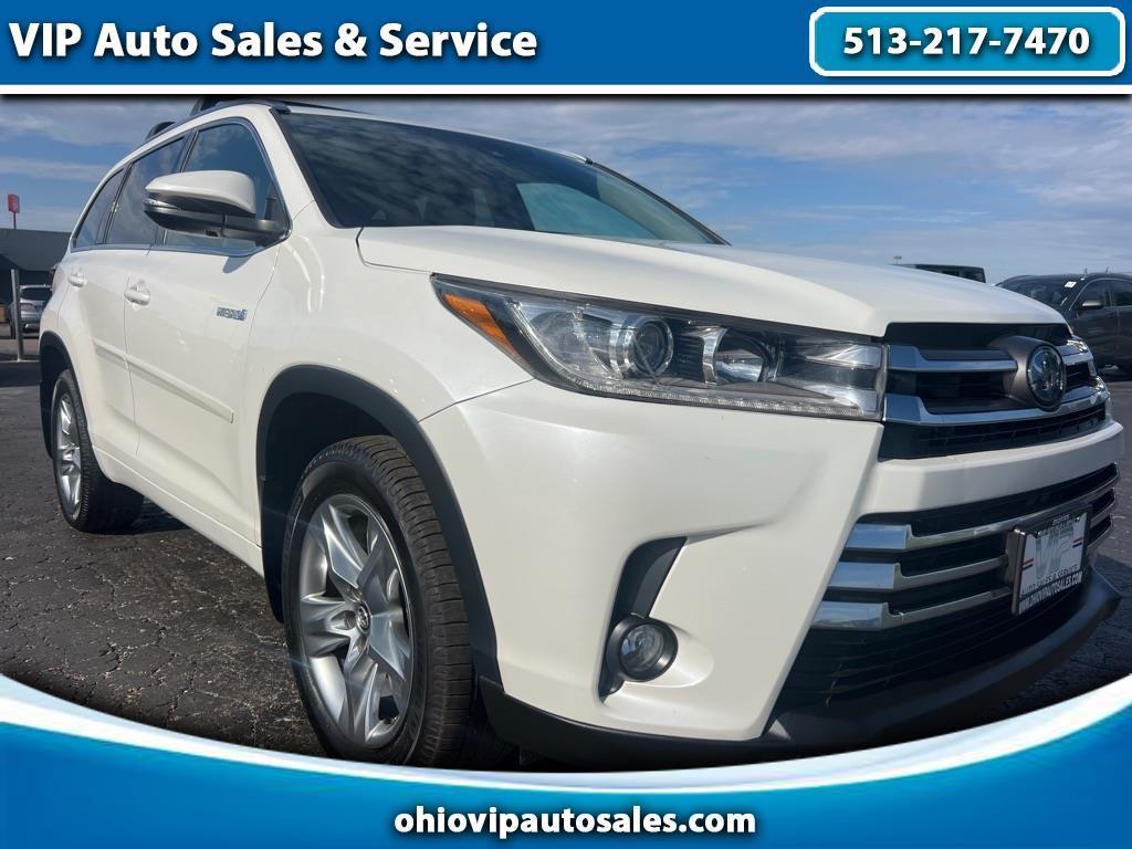 Toyota Highlander Hybrid Limited V6 AWD (Natl) 2017
