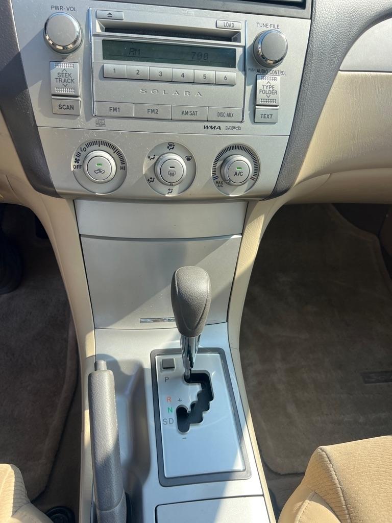 Toyota Camry Solara 2dr Cpe I4 Auto SE Sport (Natl) 2007