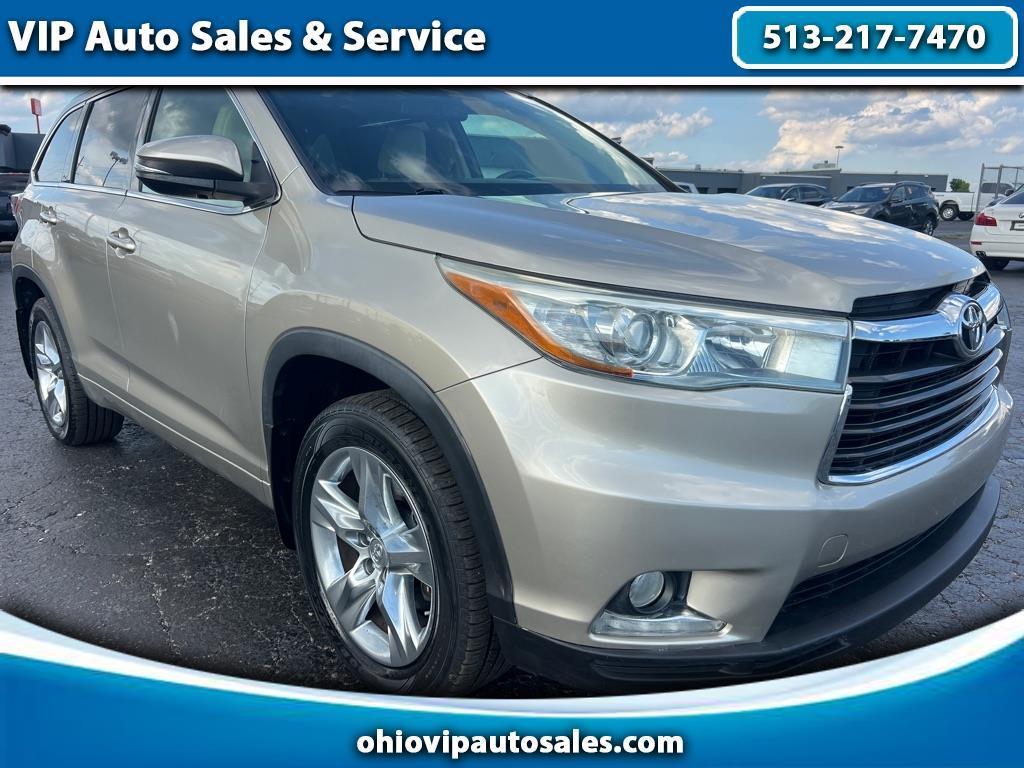 Toyota Highlander AWD 4dr V6 Limited (Natl) 2014