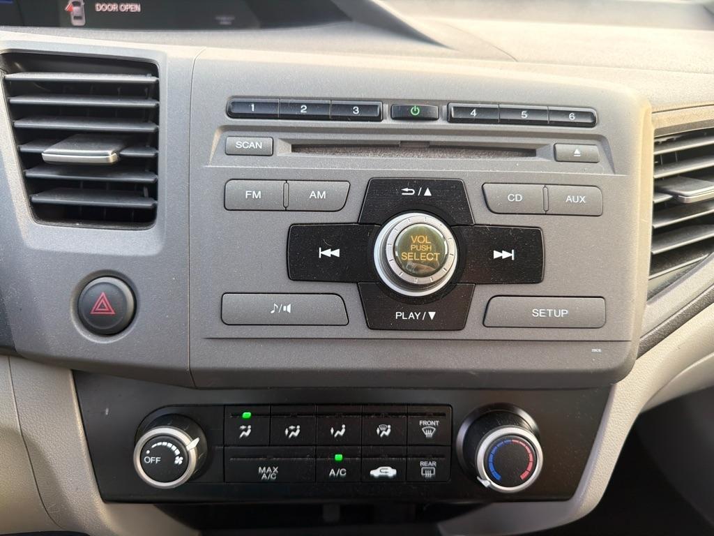 Honda Civic Sdn 4dr Auto LX 2012