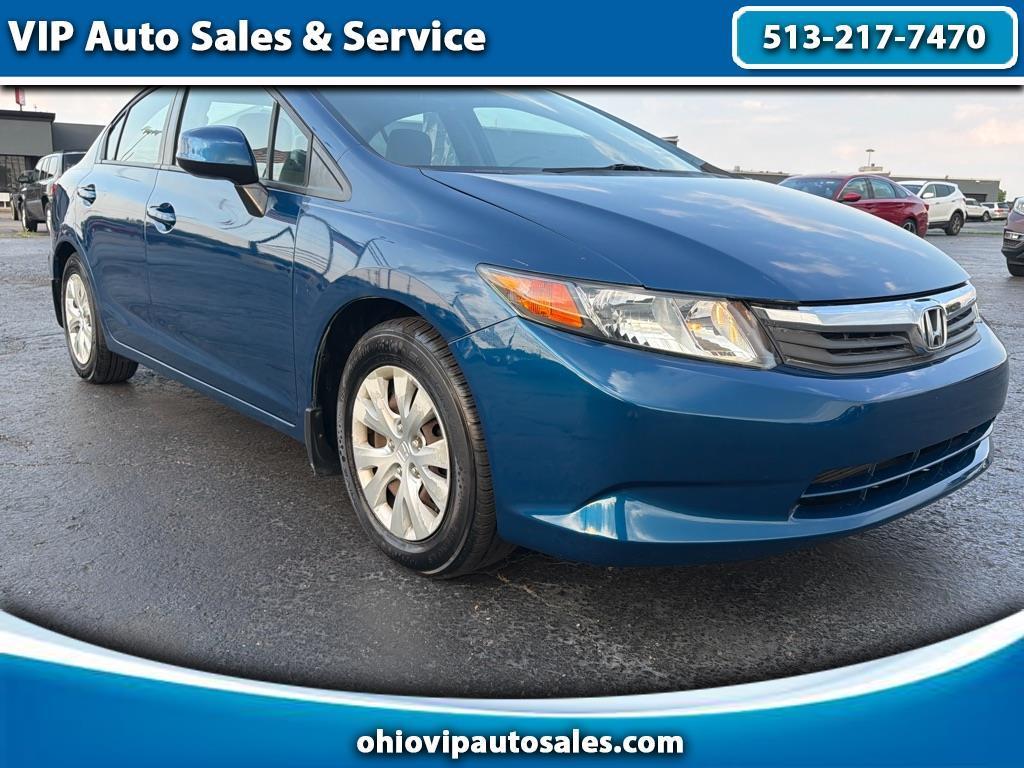 Honda Civic Sdn 4dr Auto LX 2012