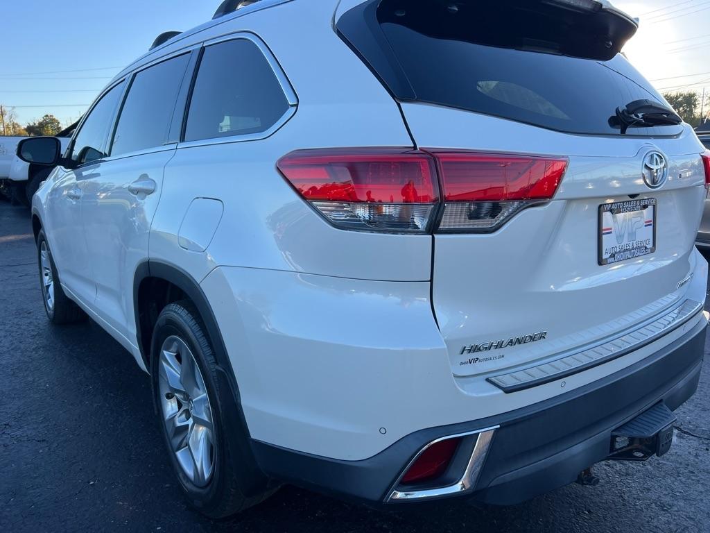 Toyota Highlander Limited V6 AWD (Natl) 2017