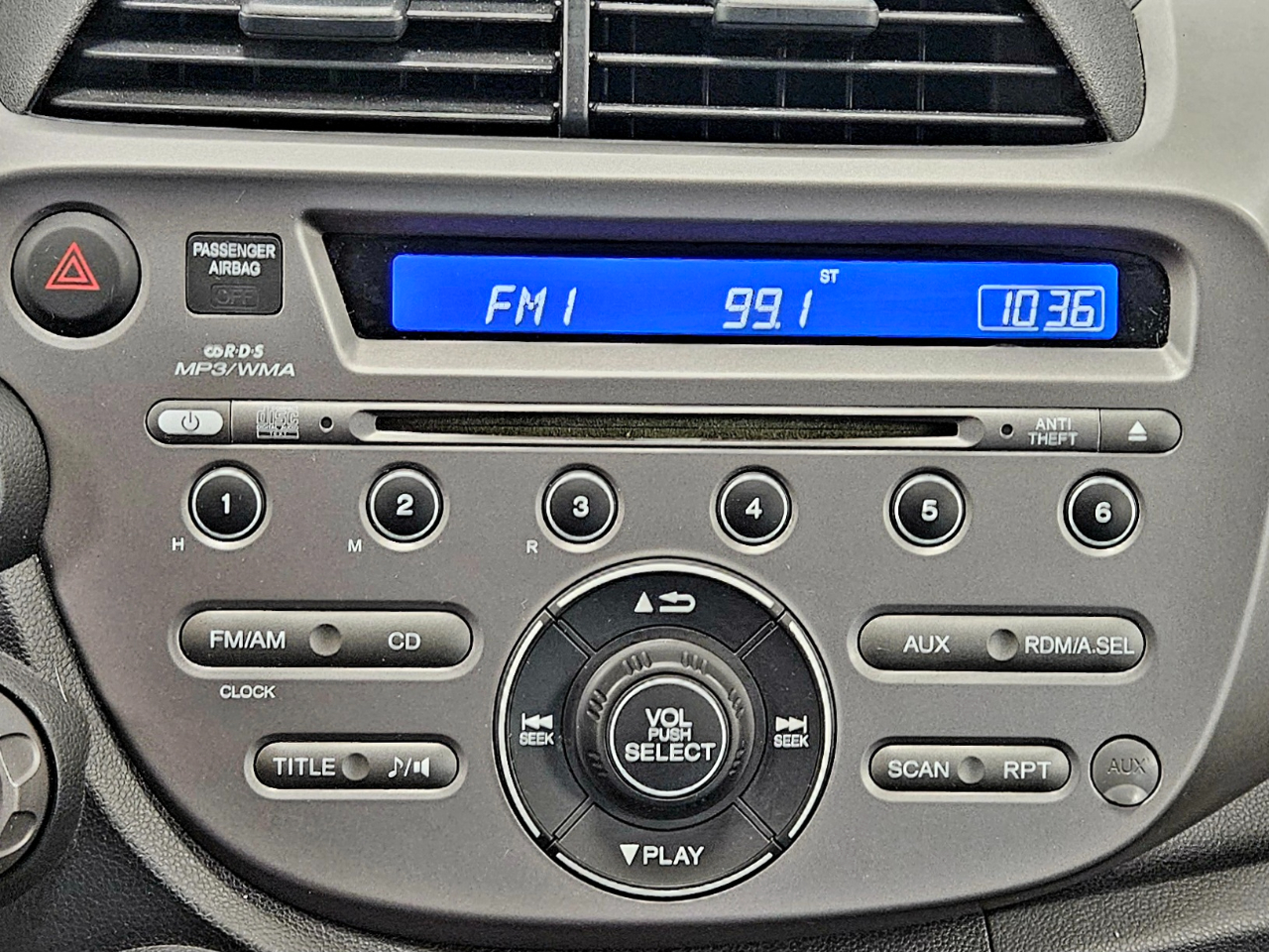 Honda Fit 5dr HB Auto 2012 Honda Fit 5dr HB Auto 2012