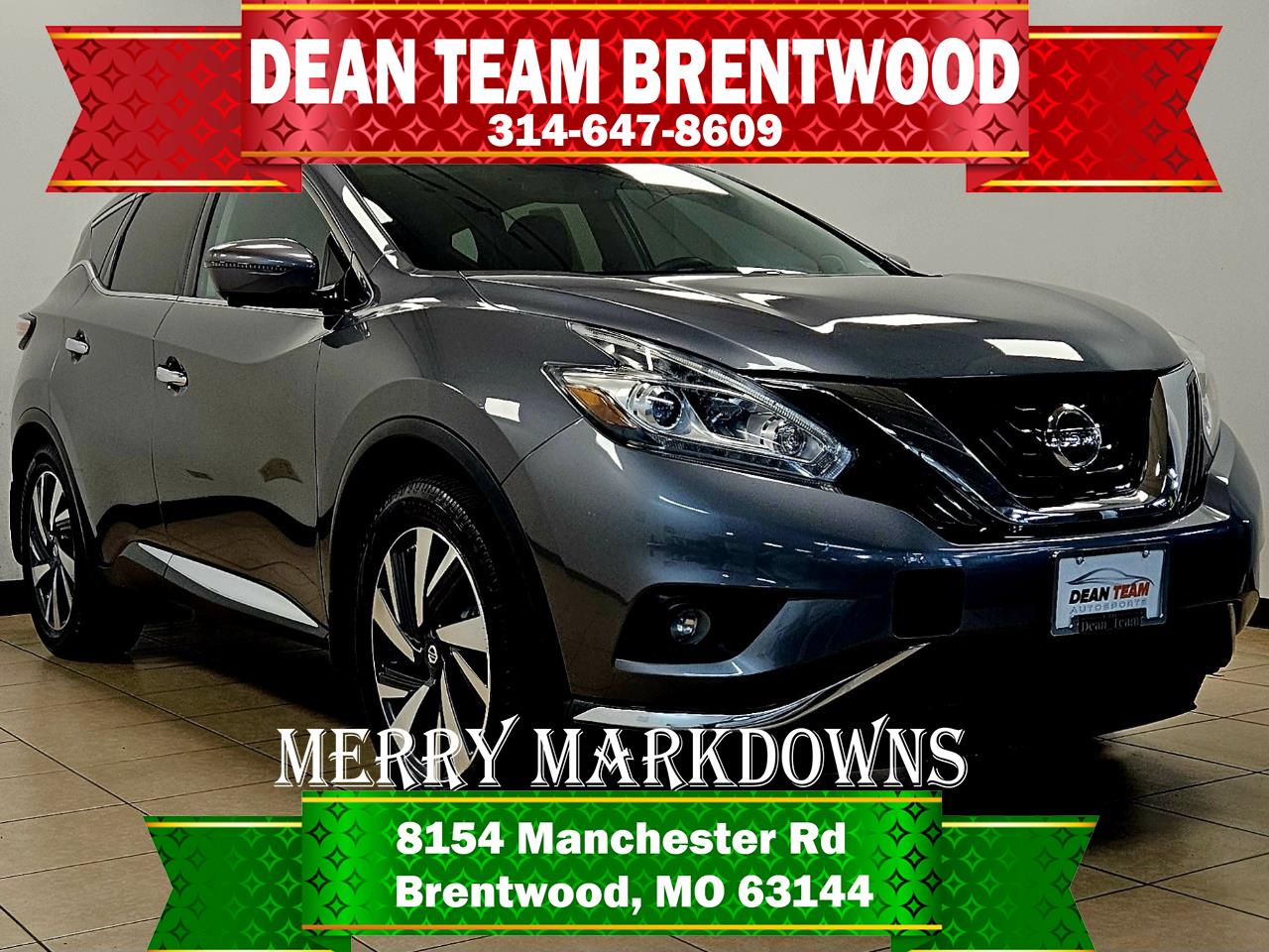 2018 Nissan Murano AWD PLATINUM