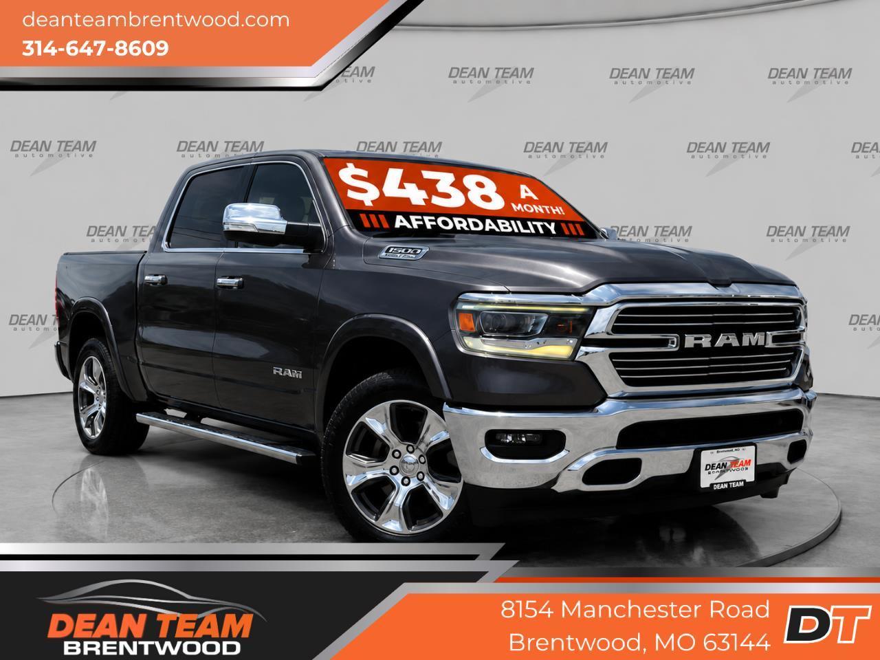 2019 RAM 1500 LARAMIE 4X4 CREW CAB 5'7"