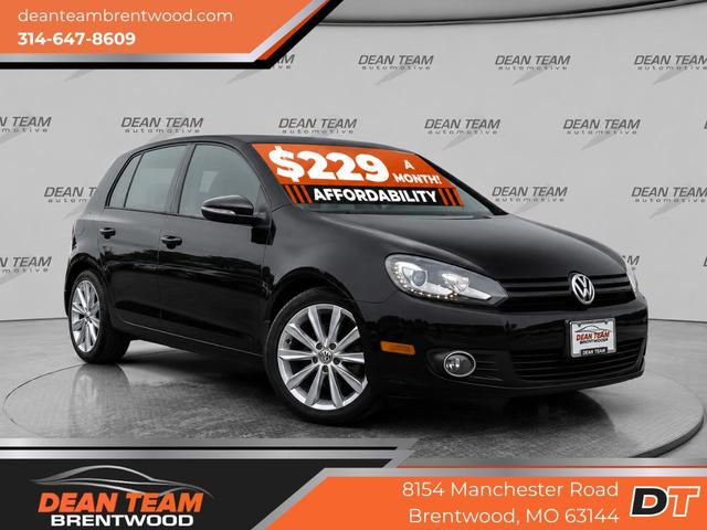 Black 2013 Volkswagen Golf Hatchback Front-Wheel Drive