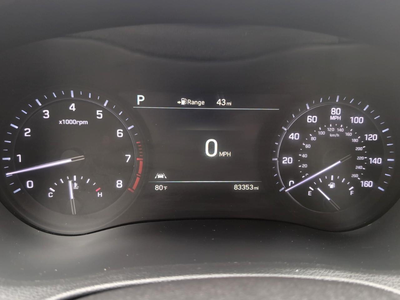 Genesis G80 3.8L AWD 2018