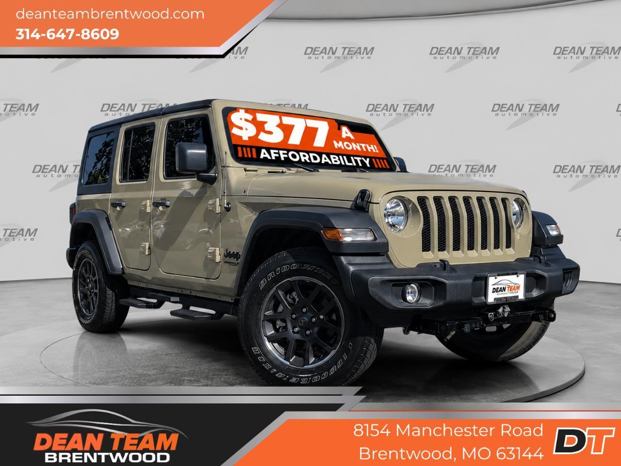 Brown (TAN) 2022 Jeep Wrangler SUV / Crossover Four-Wheel Drive 8-Speed Automatic