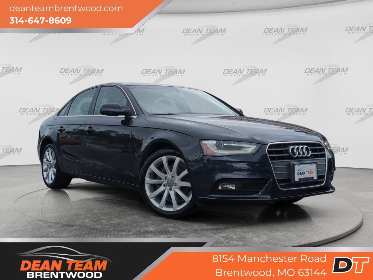 2013 Audi A4 4DR SDN CVT FRONTTRAK 2.0