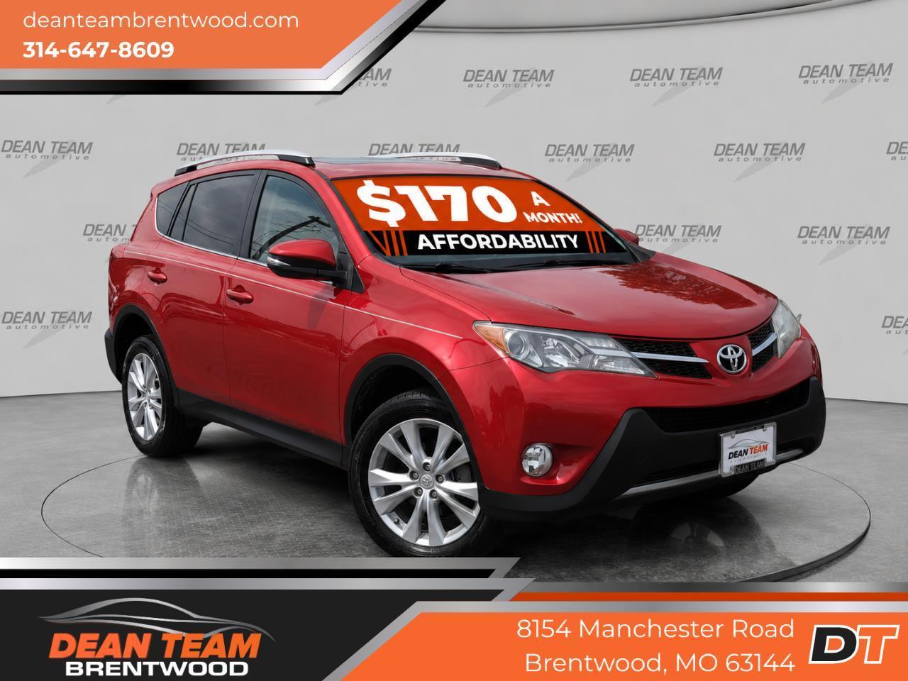 2013 Toyota RAV4 AWD 4DR LIMITED