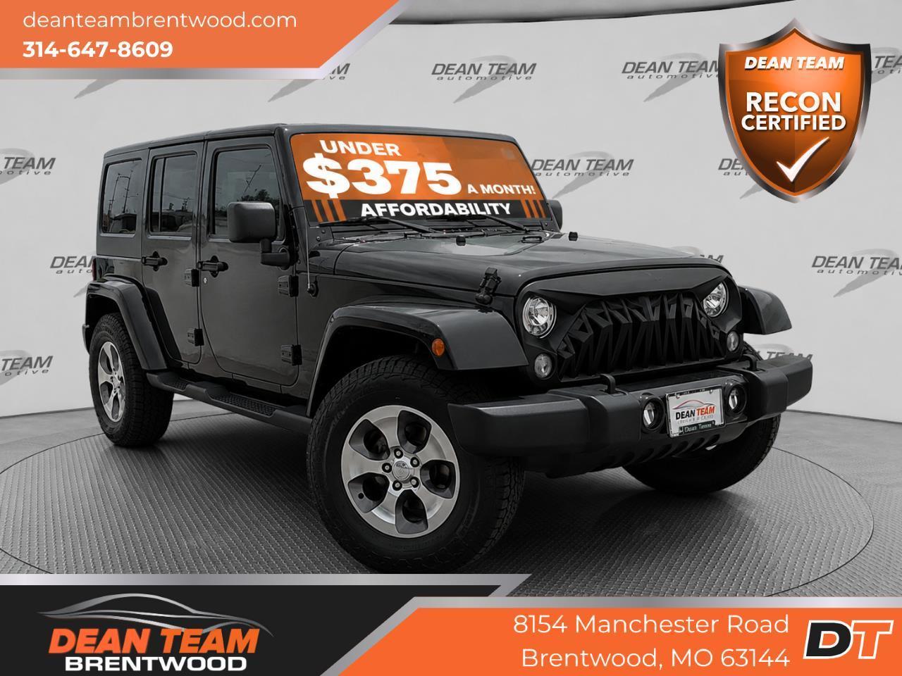 2017 Jeep Wrangler Unlimited SAHARA 4X4
