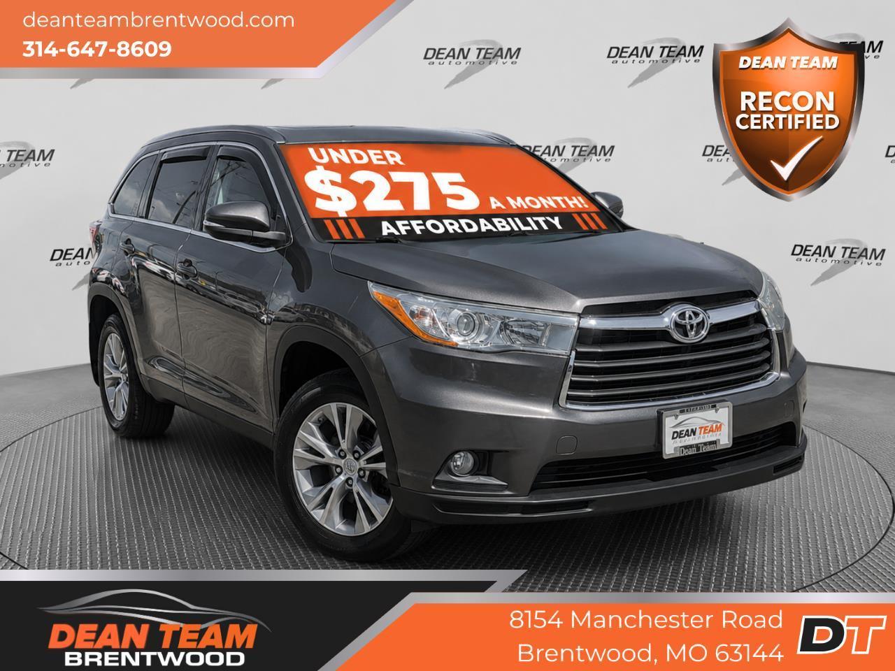 2015 Toyota Highlander AWD 4DR V6 XLE