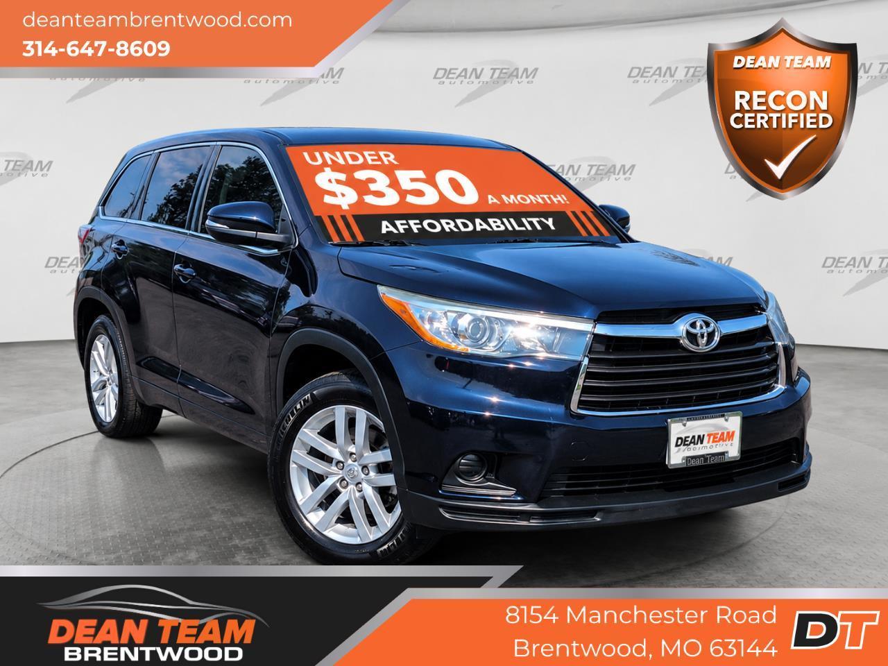 2015 Toyota Highlander FWD 4DR V6 LE