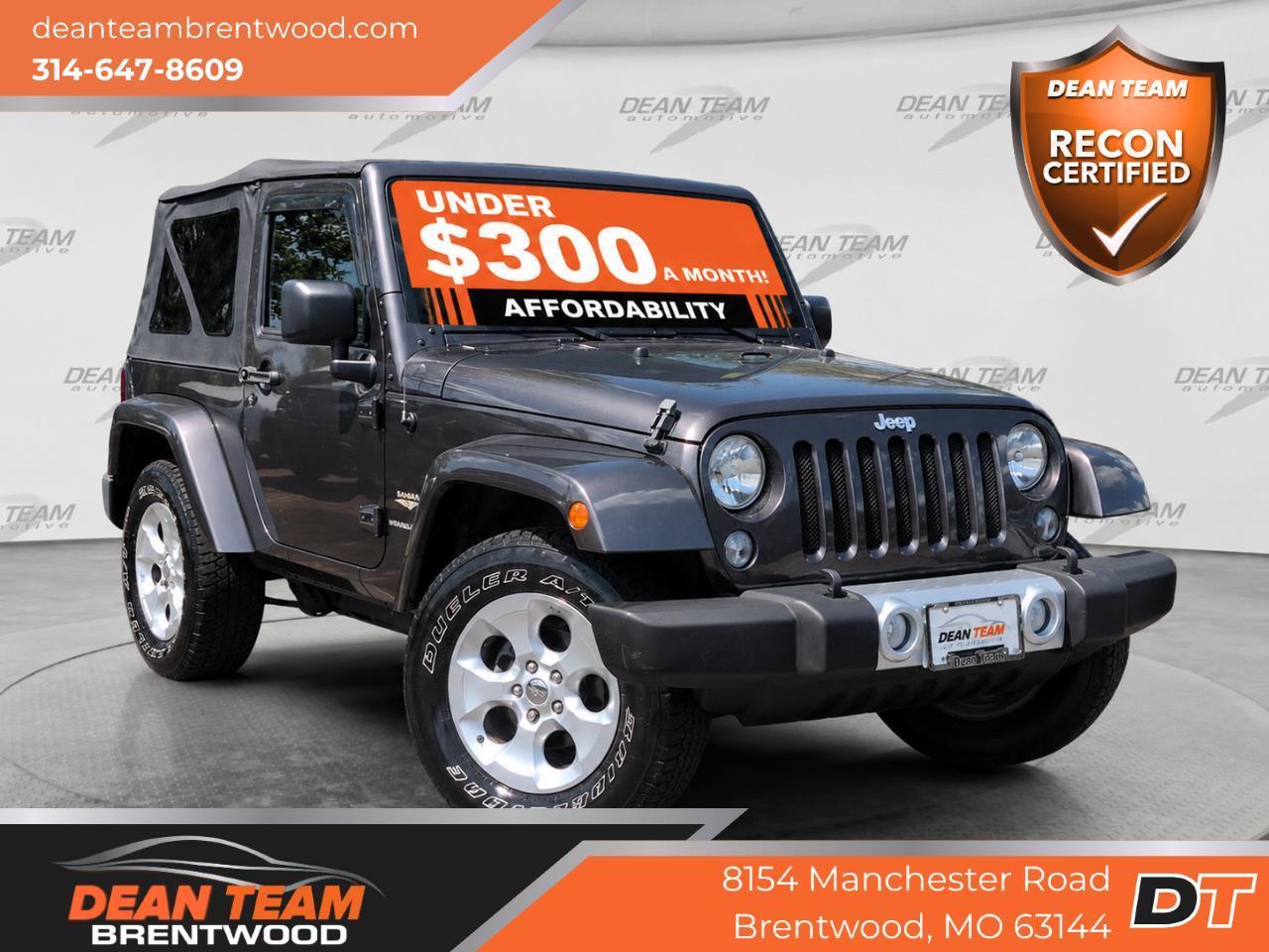 Jeep Wrangler 4WD 2dr Sahara 2014