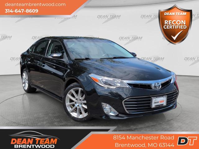 Black 2014 Toyota Avalon Sedan Front-Wheel Drive 6-Speed Automatic