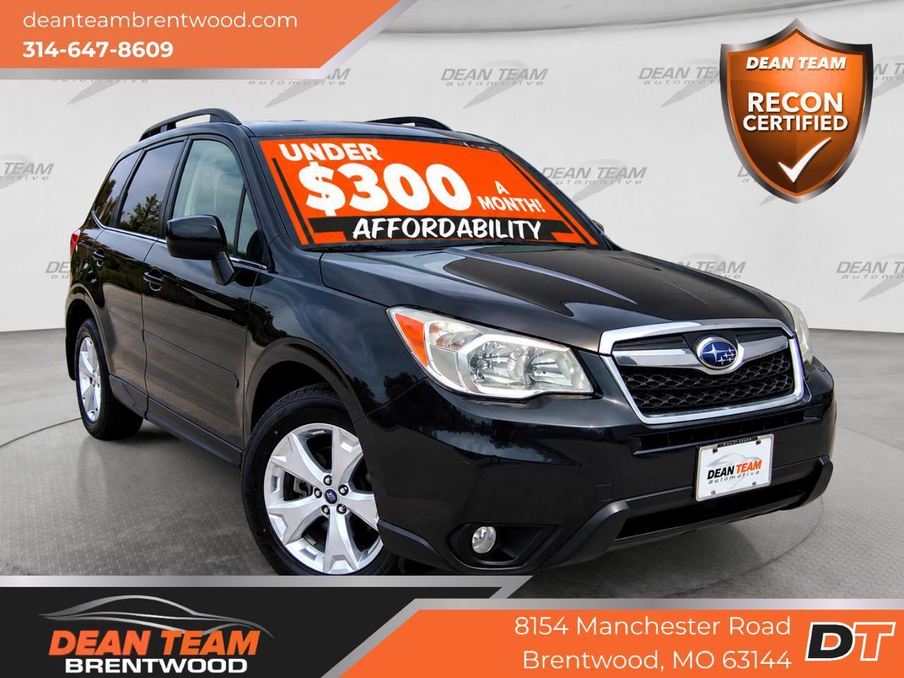 2015 Subaru Forester 4DR CVT 2.5I LIMITED PZEV