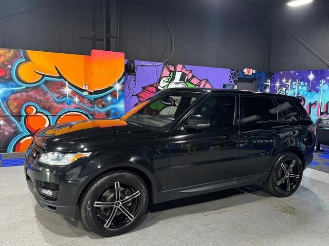 Black 2016 Land Rover Range Rover Sport V6 HSE 4WD SUV / Crossover All-Wheel Drive Automatic