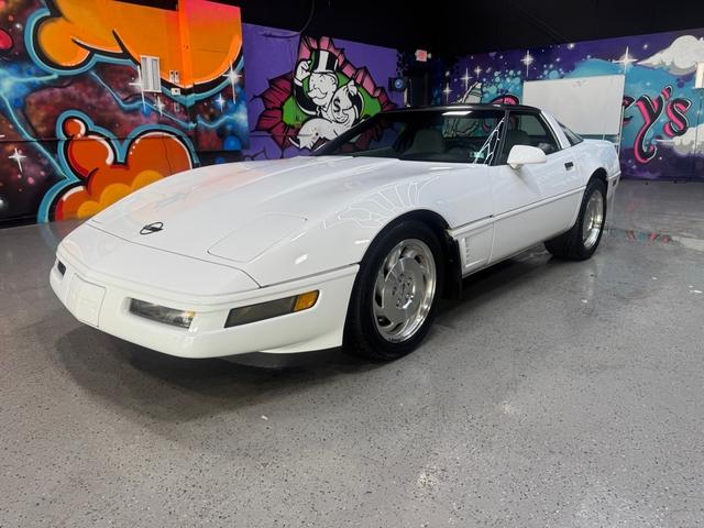 White 1996 Chevrolet Corvette Coupe Rear-Wheel Drive Automatic
