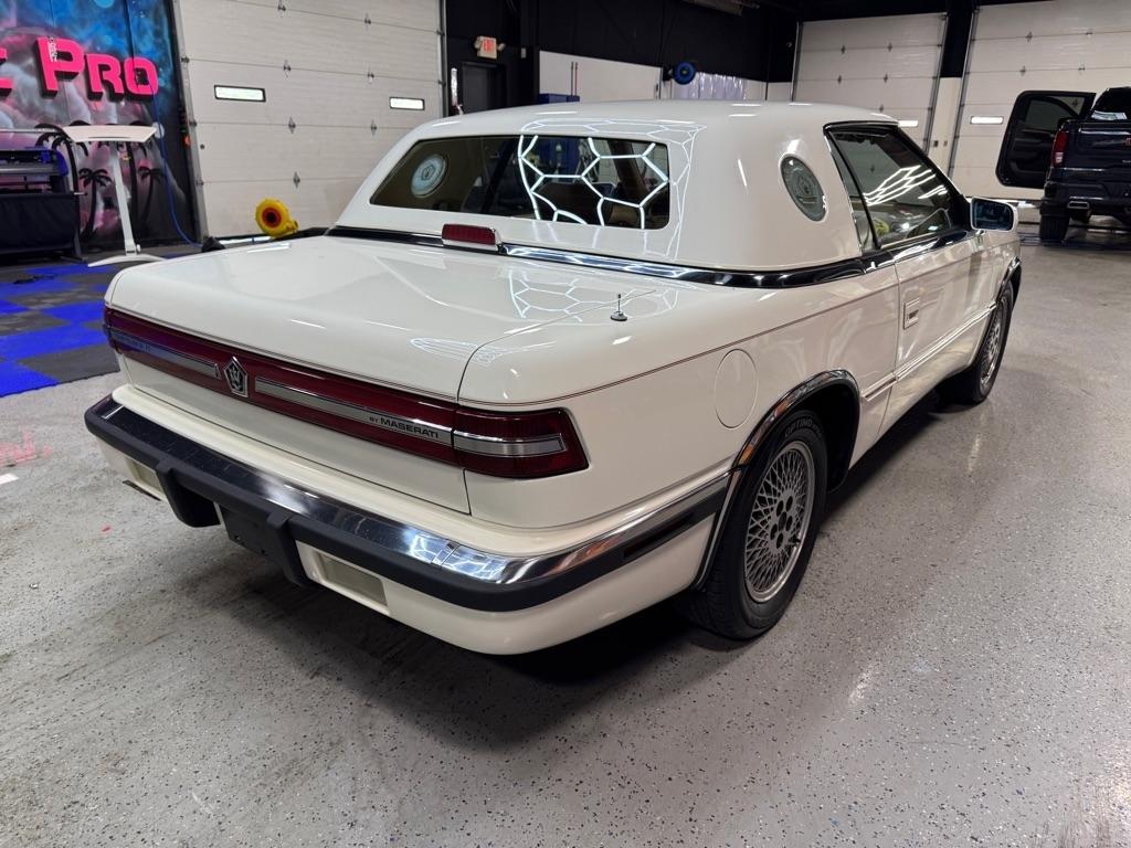 Chrysler TC By Maserati Convertible 1990