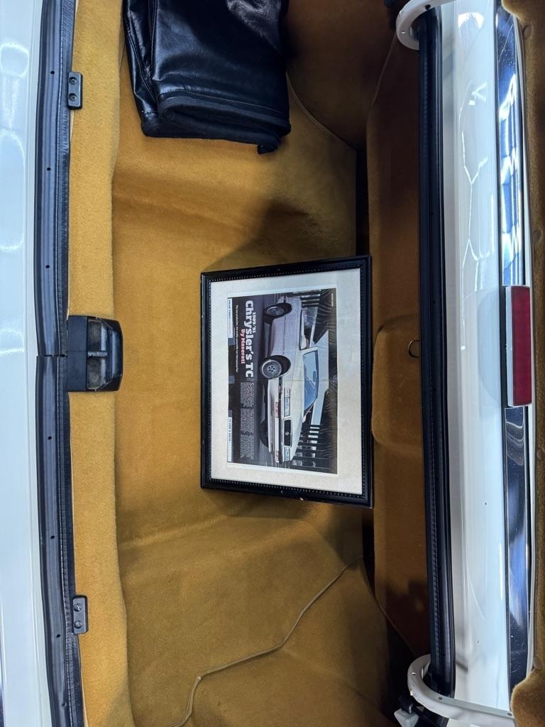 Chrysler TC By Maserati Convertible 1990