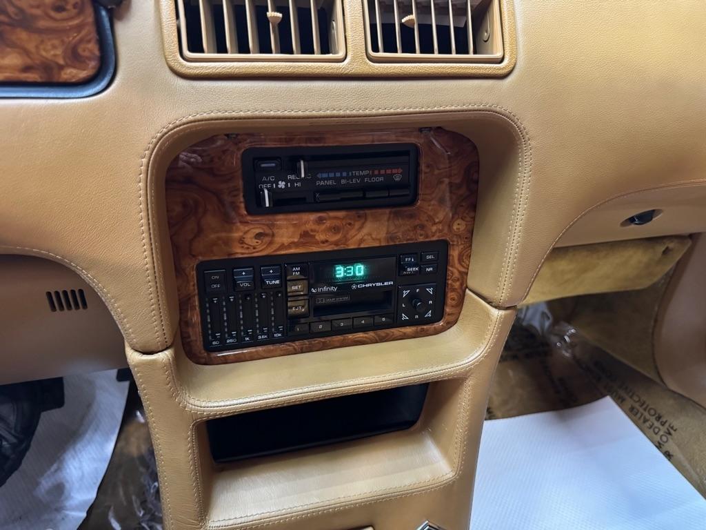 Chrysler TC By Maserati Convertible 1990